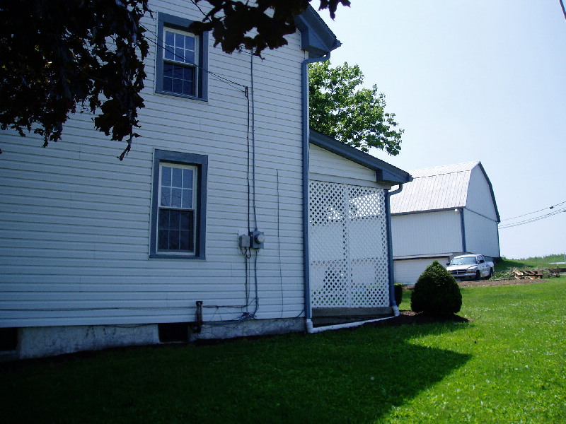 view from corn field
