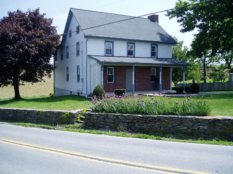 road in background